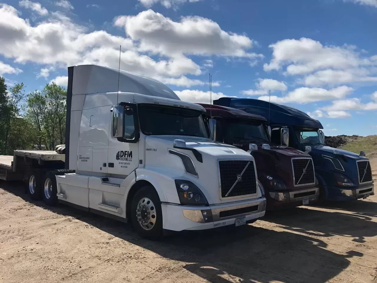 DFM Trucking fleet